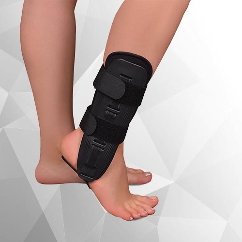 Ankle Brace with Adjustable Stabilizer and Latex Pad (Aircast) | SLS-206